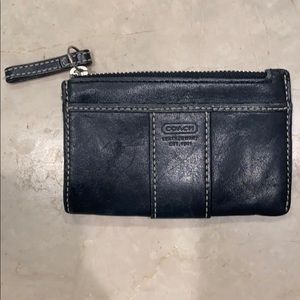 COACH Leather coin purse